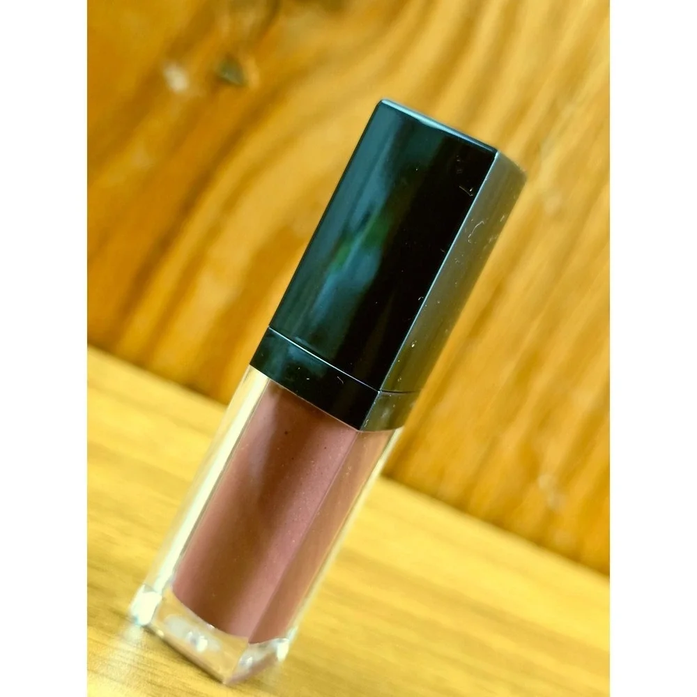 Lune+Aster Vitamin C+E Lip Gloss 0.12oz Activist Like New Mauve High Shine Vegan